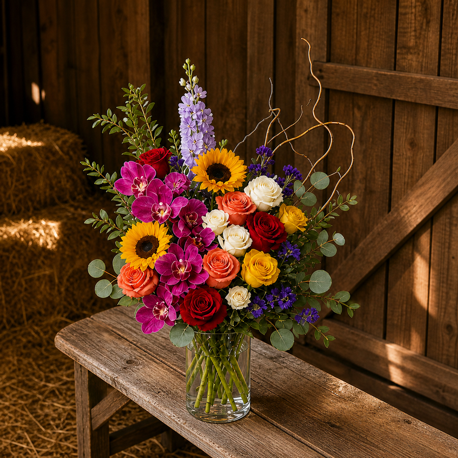 Bright Thanksgiving Garden — Exquisite