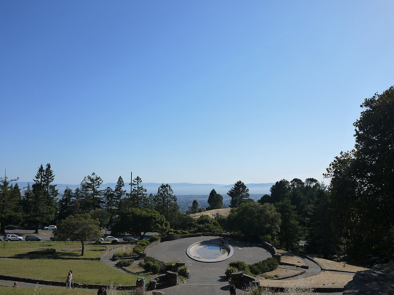 Joaquin Miller Park landscape in the Oakland Hills