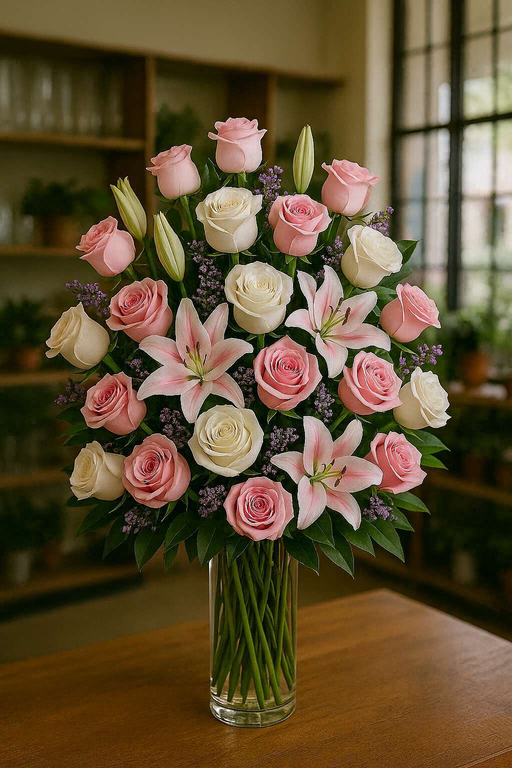 The Grand Elegance Roses and Lilies — Default Title selection — BF-0127