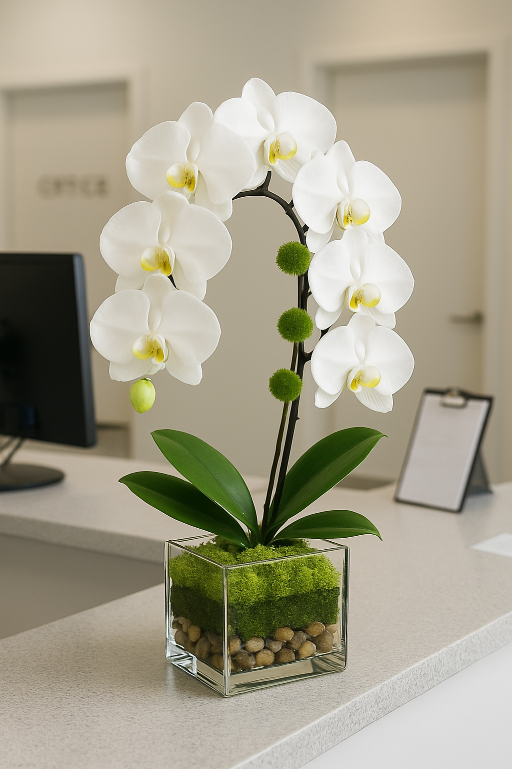 High Style Classic Orchid in Design Container — Plant Gift selection — BF-0152