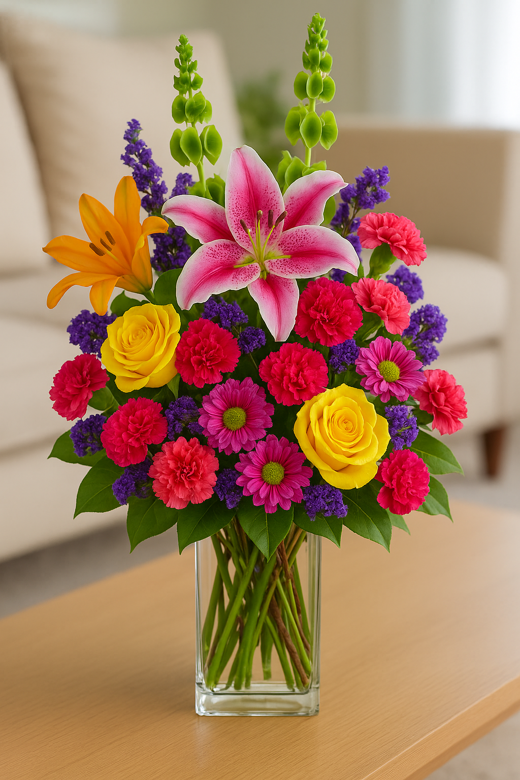 Bright & Happy Mixed Blooms — Exquisite selection — BF-0187