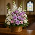 Floral Serenity in Sacred Space — Exquisite selection — BF-0146