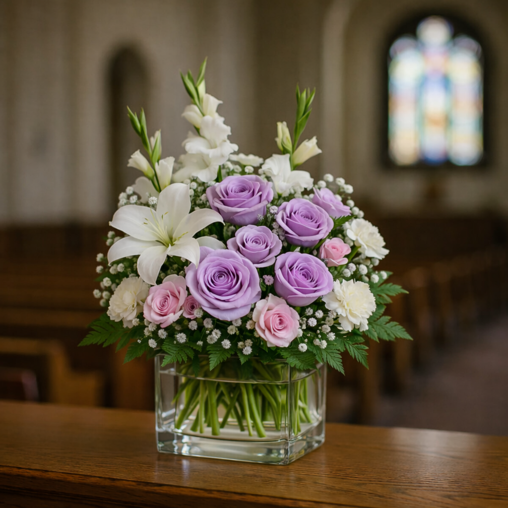 Floral Serenity in Sacred Space — Premium selection — BF-0146