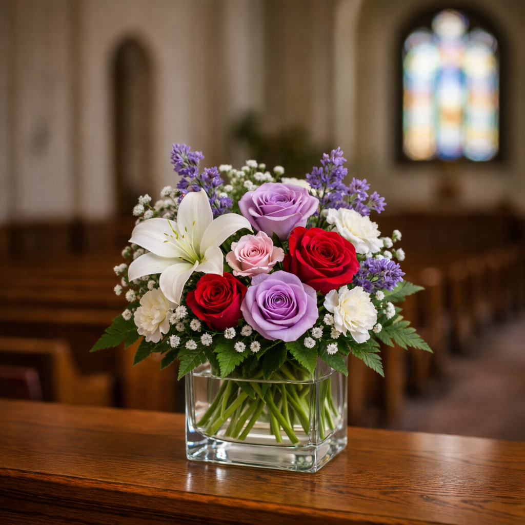 Floral Serenity in Sacred Space — Deluxe selection — BF-0146