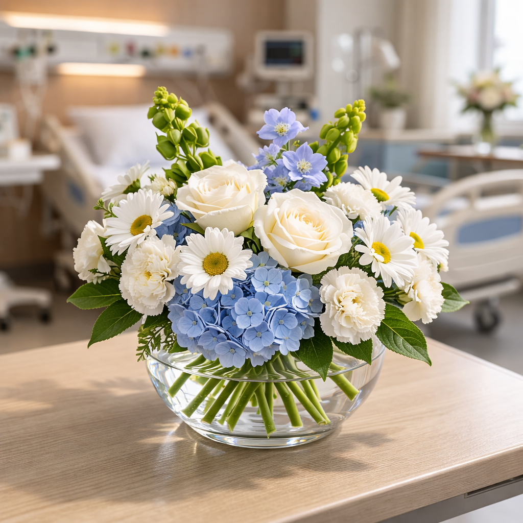 Serene Garden Vase Arrangement — Exquisite selection — BF-0172