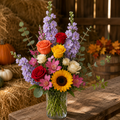 Bright Thanksgiving Garden
