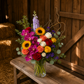 Bright Thanksgiving Garden