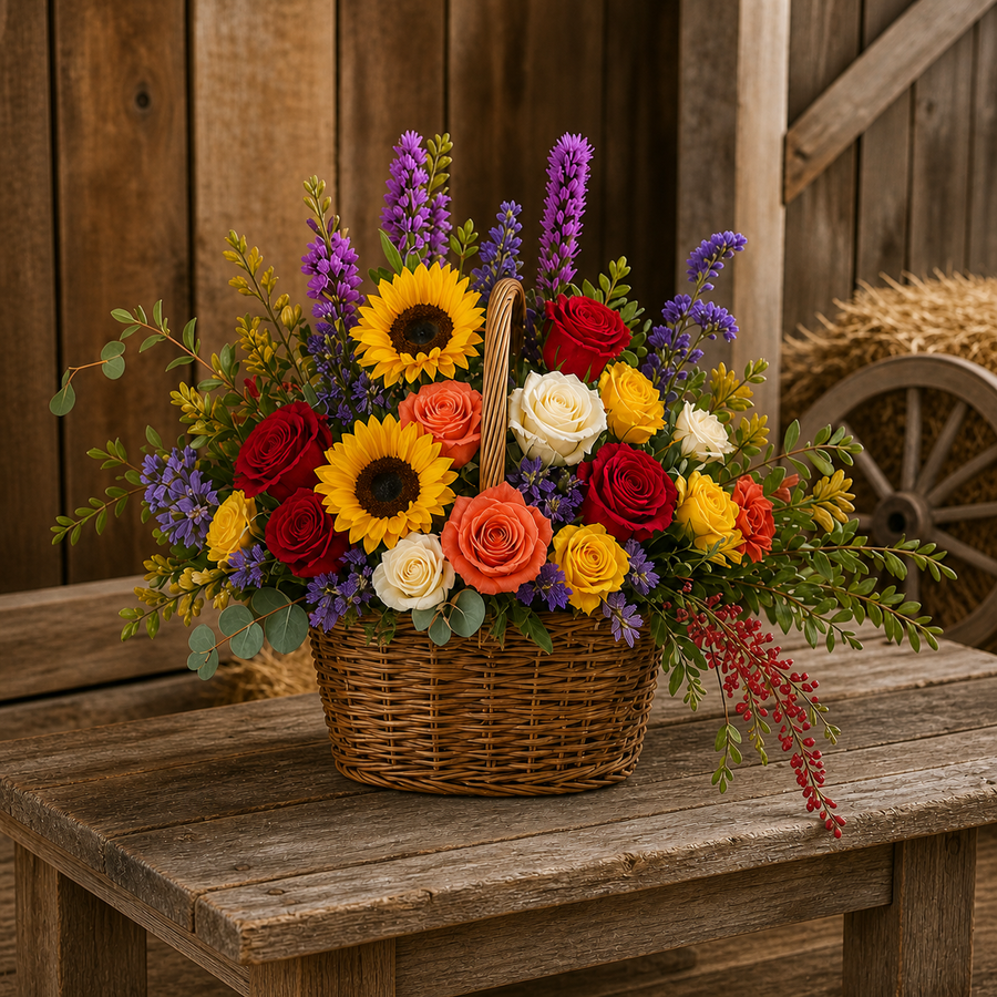 Bright Thanksgiving Garden — Premium