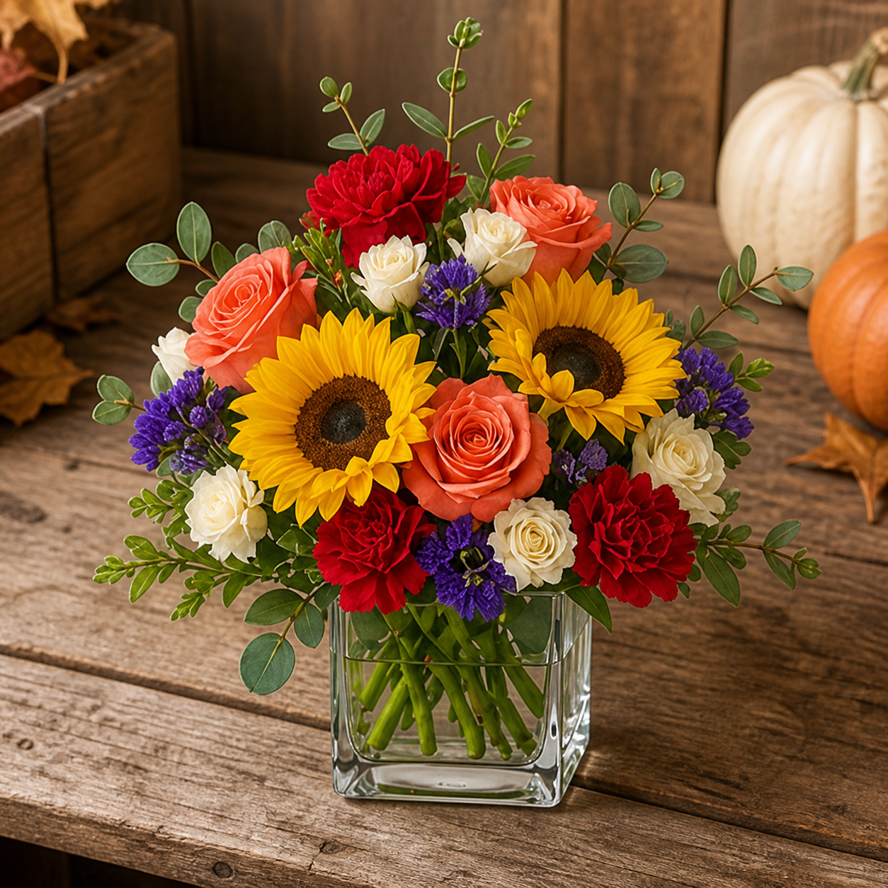 Bright Thanksgiving Garden — Standard selection — TG-11