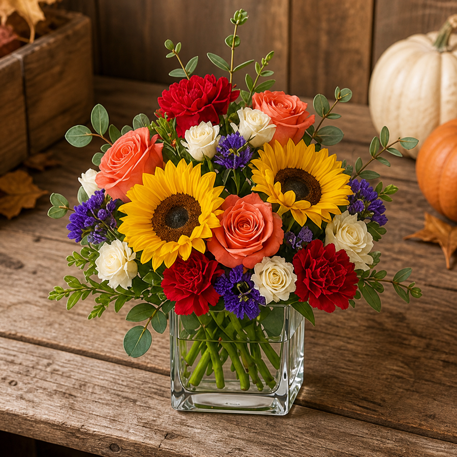 Bright Thanksgiving Garden — Standard