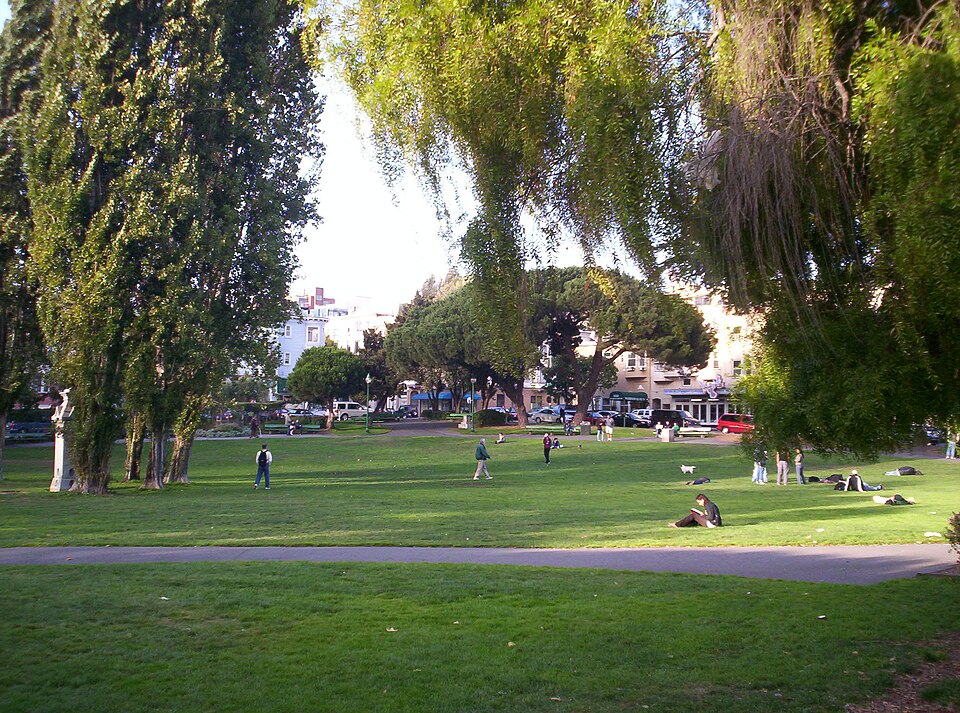 Washington Square Park in North Beach