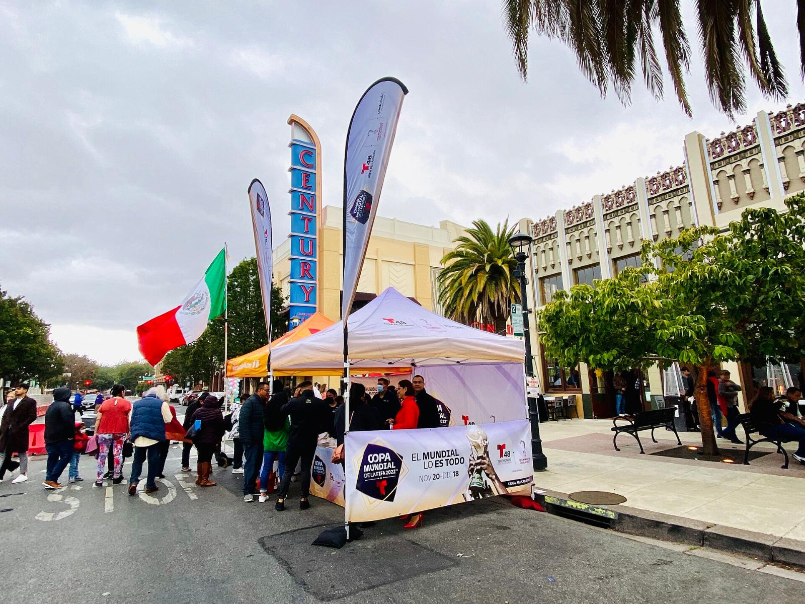 A Fiestas Patrias celebration in nearby Redwood City