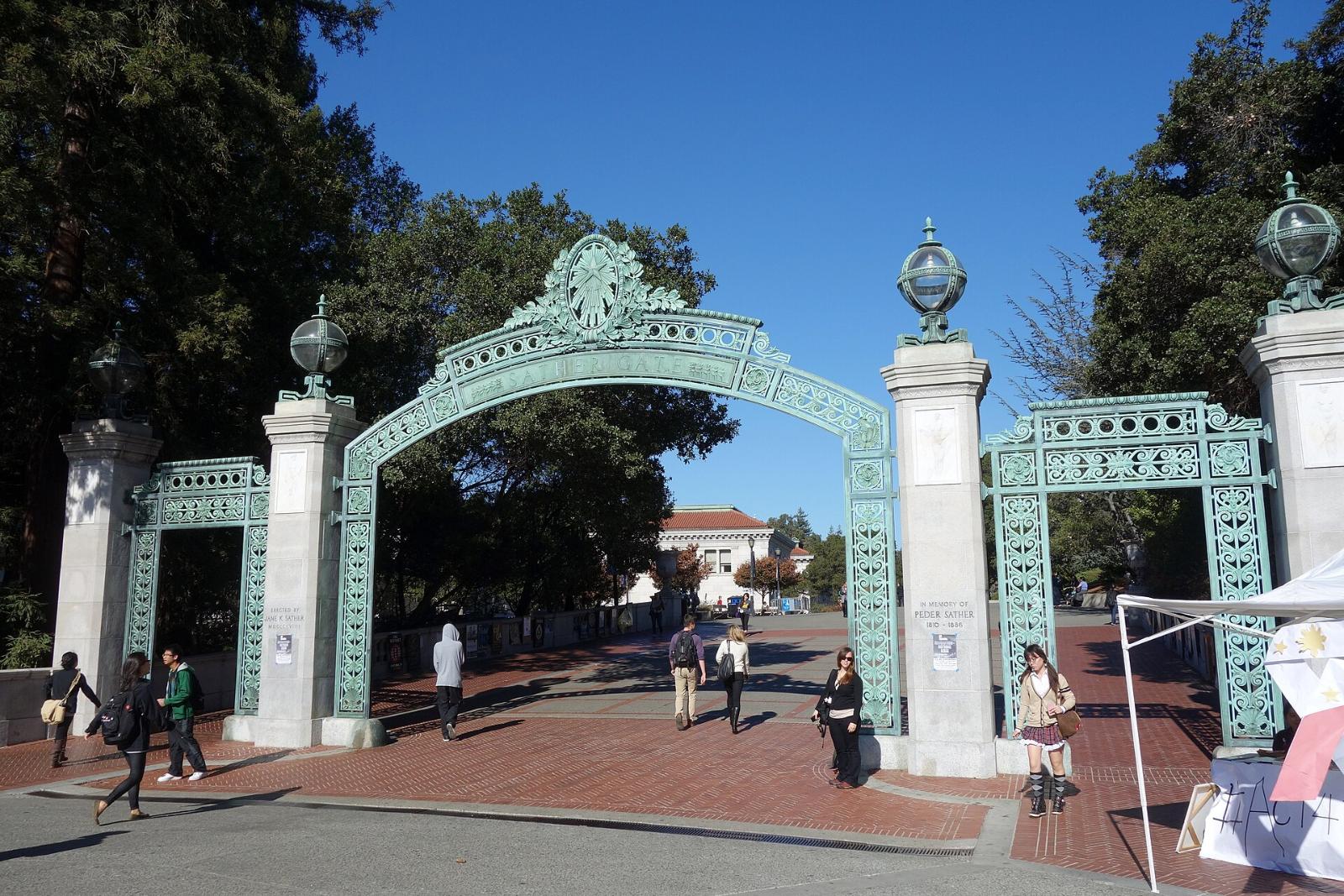 Sather Gate at the University of California, Berkeley