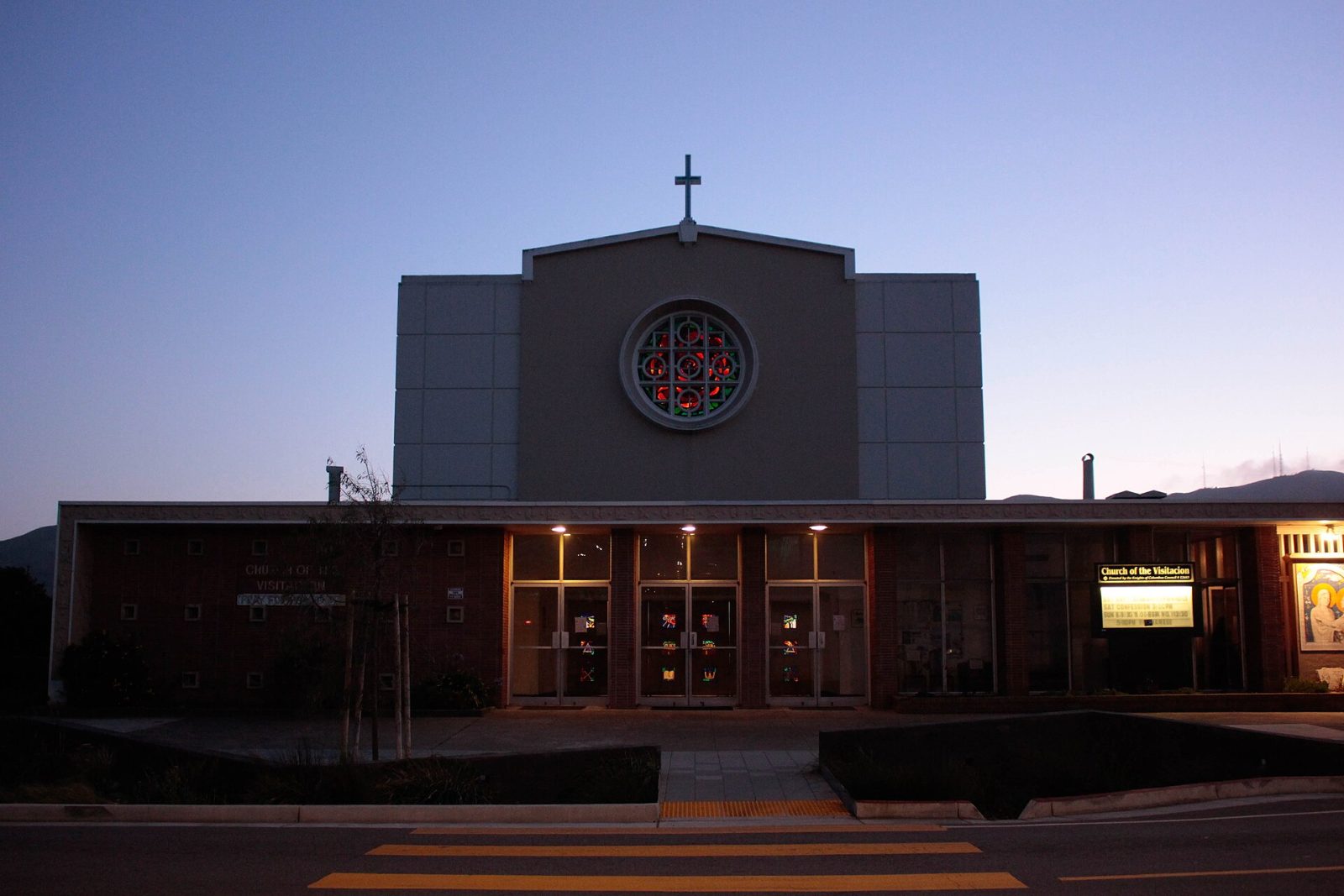 The Church of the Visitacion in Visitacion Valley, San Francisco