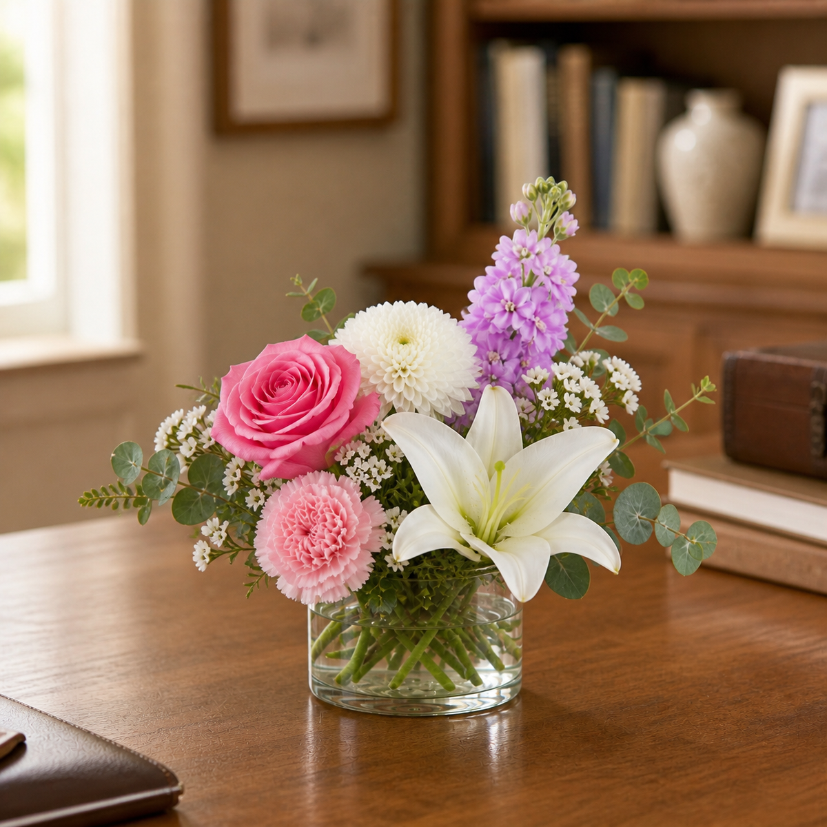 Pink and White Garden — Standard selection — BF-0005