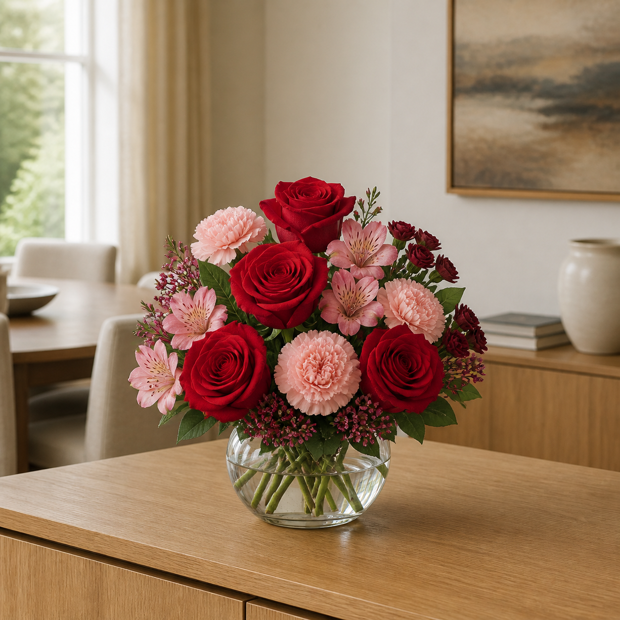 Crimson Blush Garden