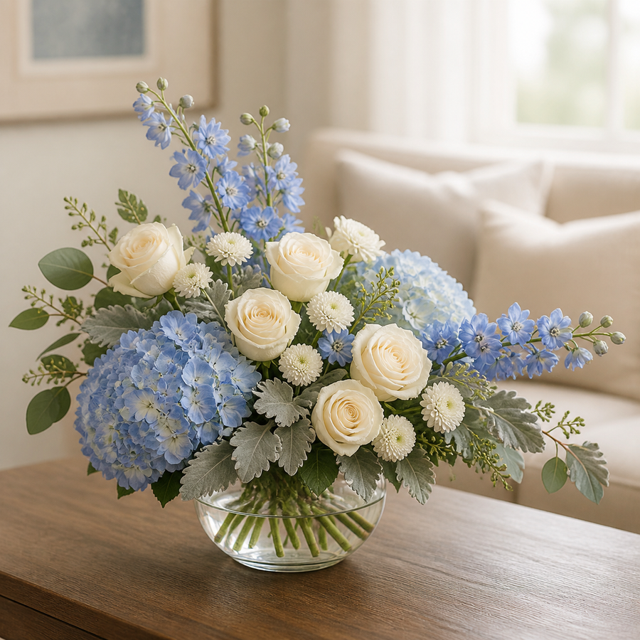 Blue Horizon Garden — Exquisite