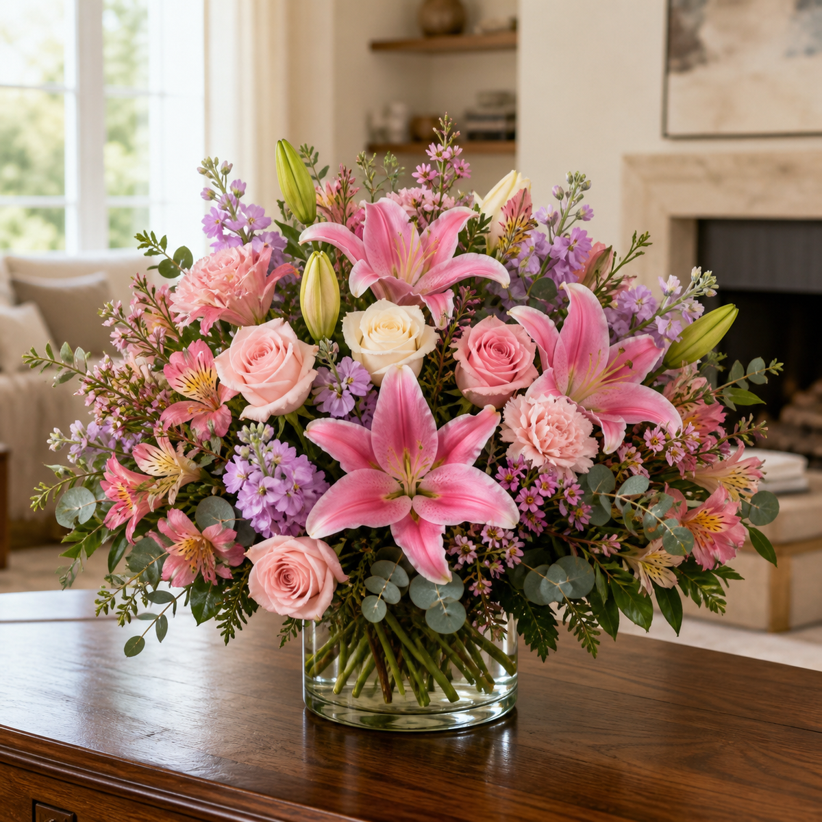Rosy Lily Radiance