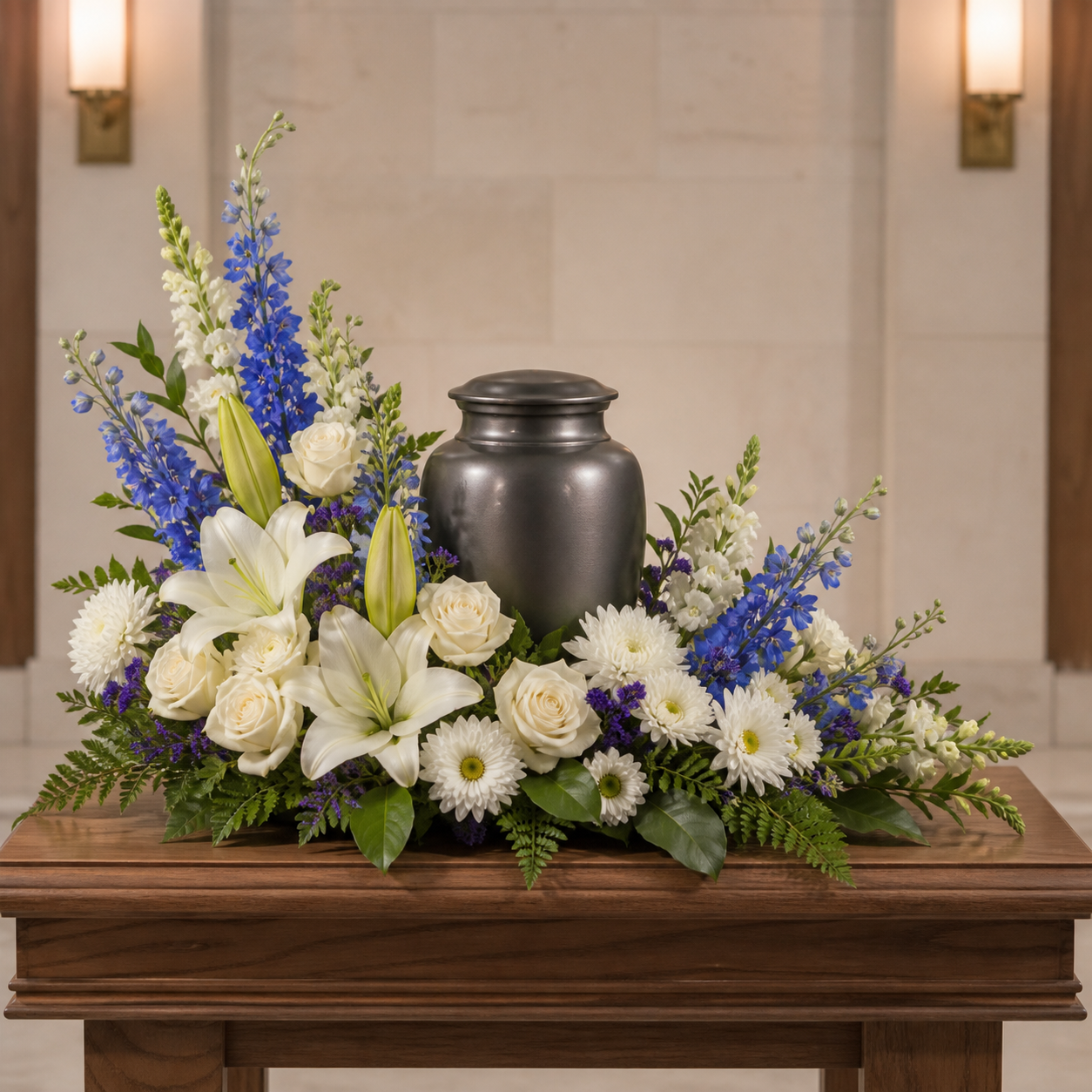 Azure Hope Memorial Tribute — Standard selection — BF-0057
