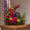 Fuchsia Garden Memorial Embrace — Standard selection — BF-0073
