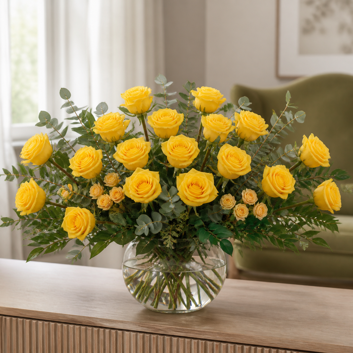 Sunshine Promise Roses