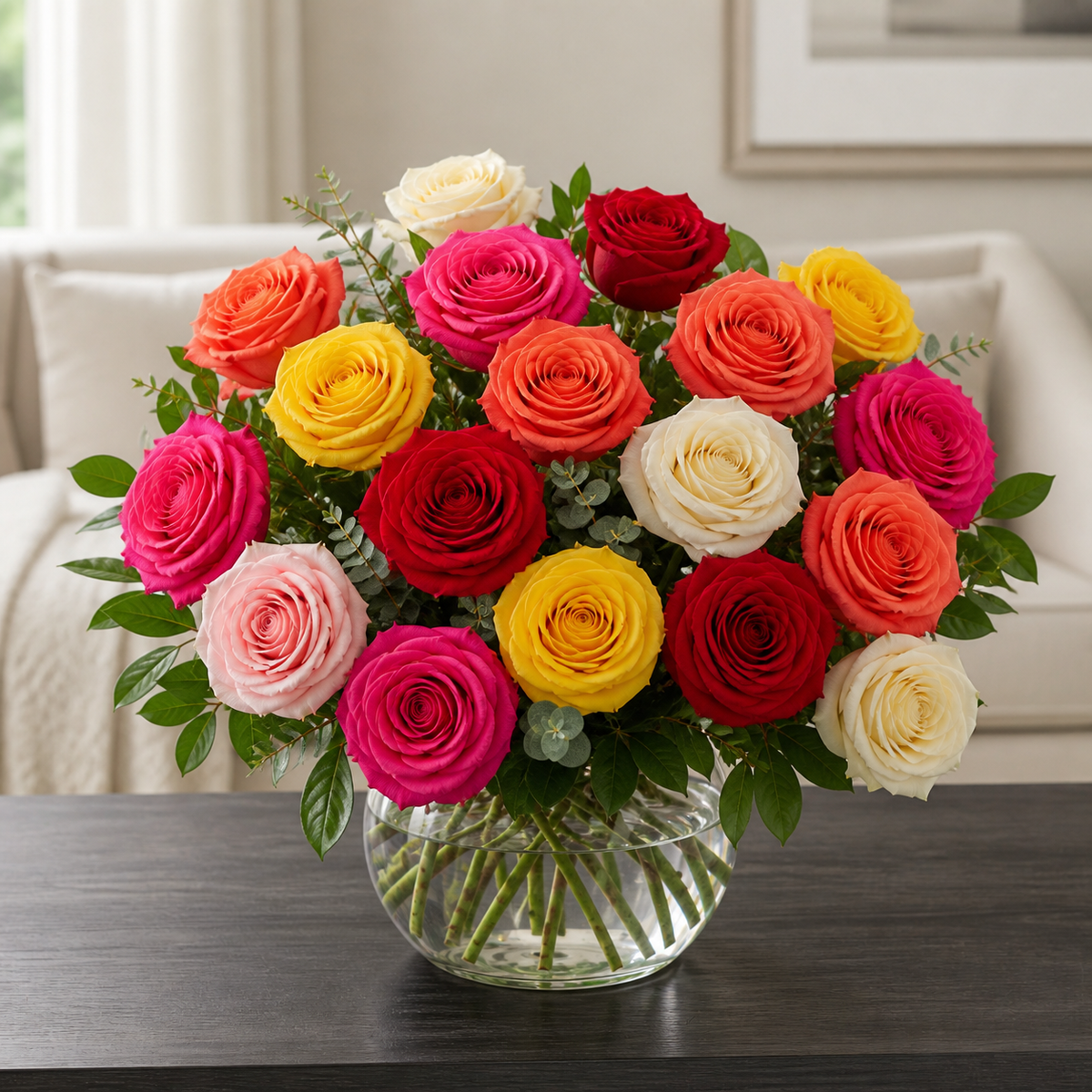 Prismatic Promise Roses