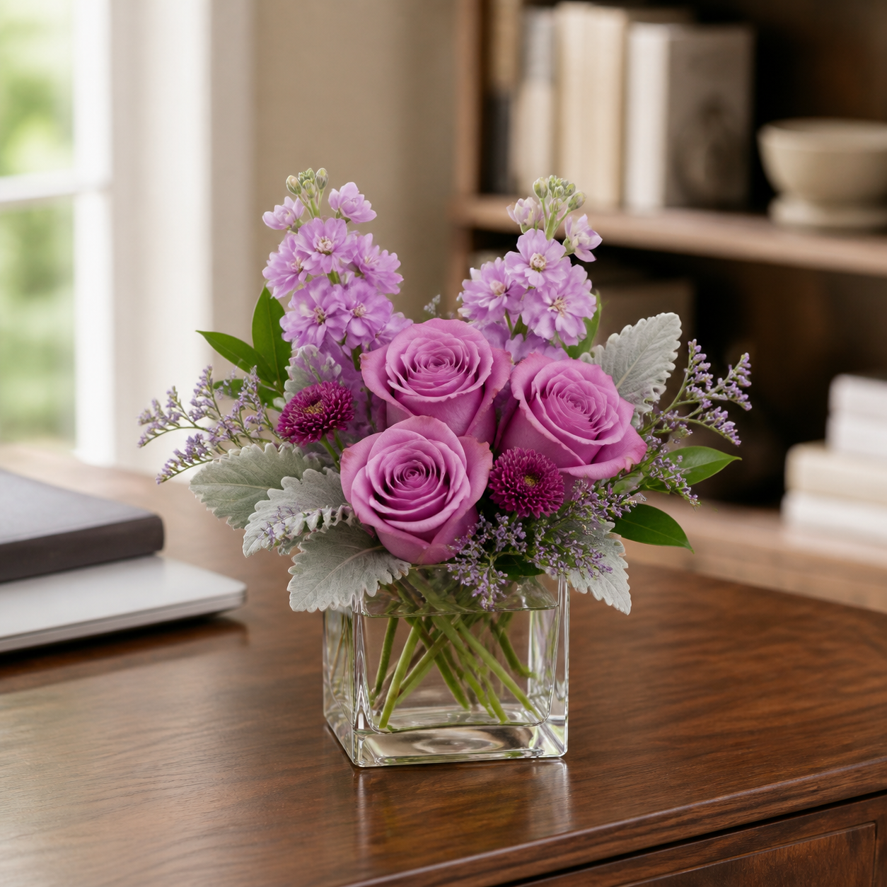 Mauve Silver Garden — Standard selection — BF-0084