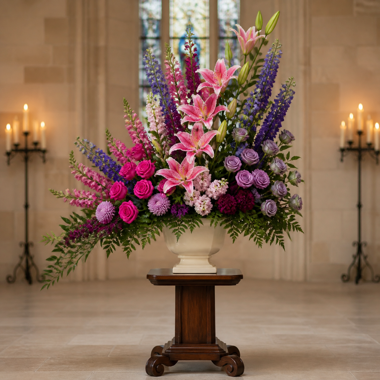 Orchid Lily Cathedral Tribute — Standard selection — BF-0088
