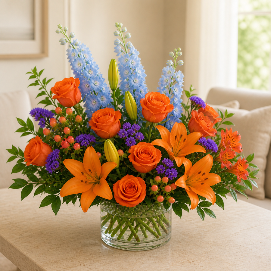 Tangerine Sky Sonata — Premium