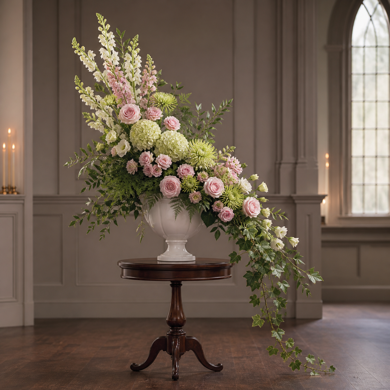 Verdant Blush Cathedral Embrace — Standard selection — BF-0092