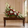 Crimson Ivory Chapel Basket — Standard selection — BF-0096