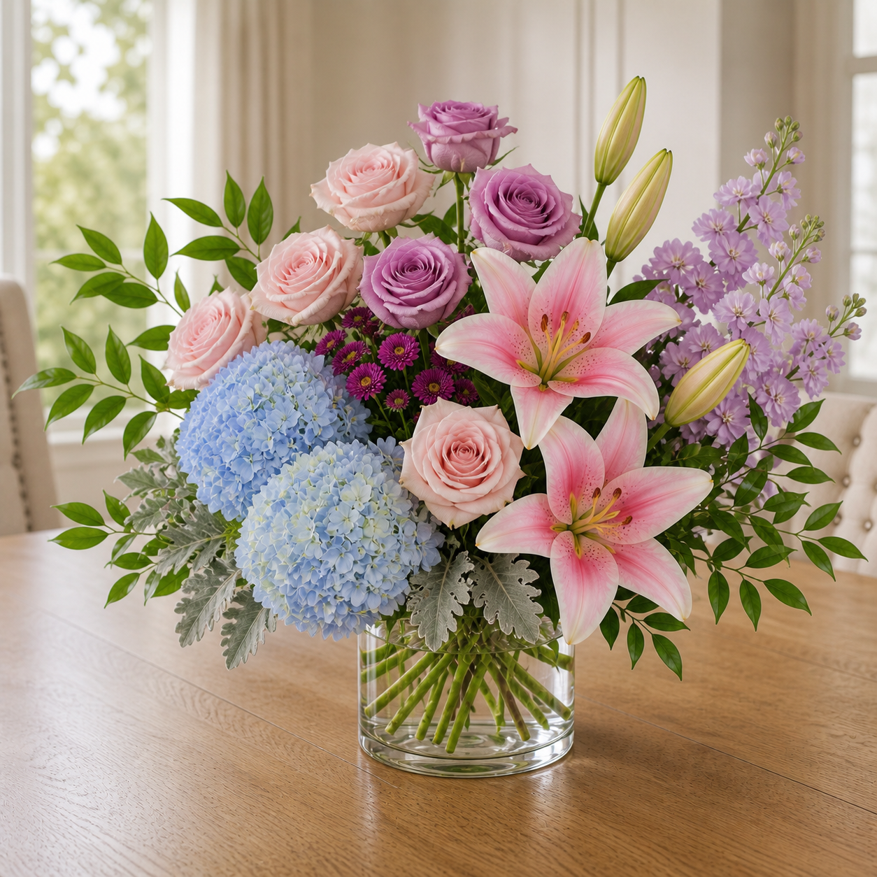 Sky Blush Lily Reverie