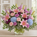 Sky Blush Lily Reverie